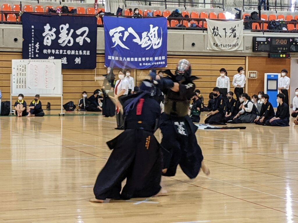 高校時代の私、一応３段持ってます